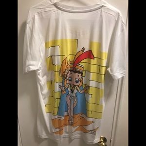 Pre-owned Freddie Mercury Wembly Betty Boop shirt